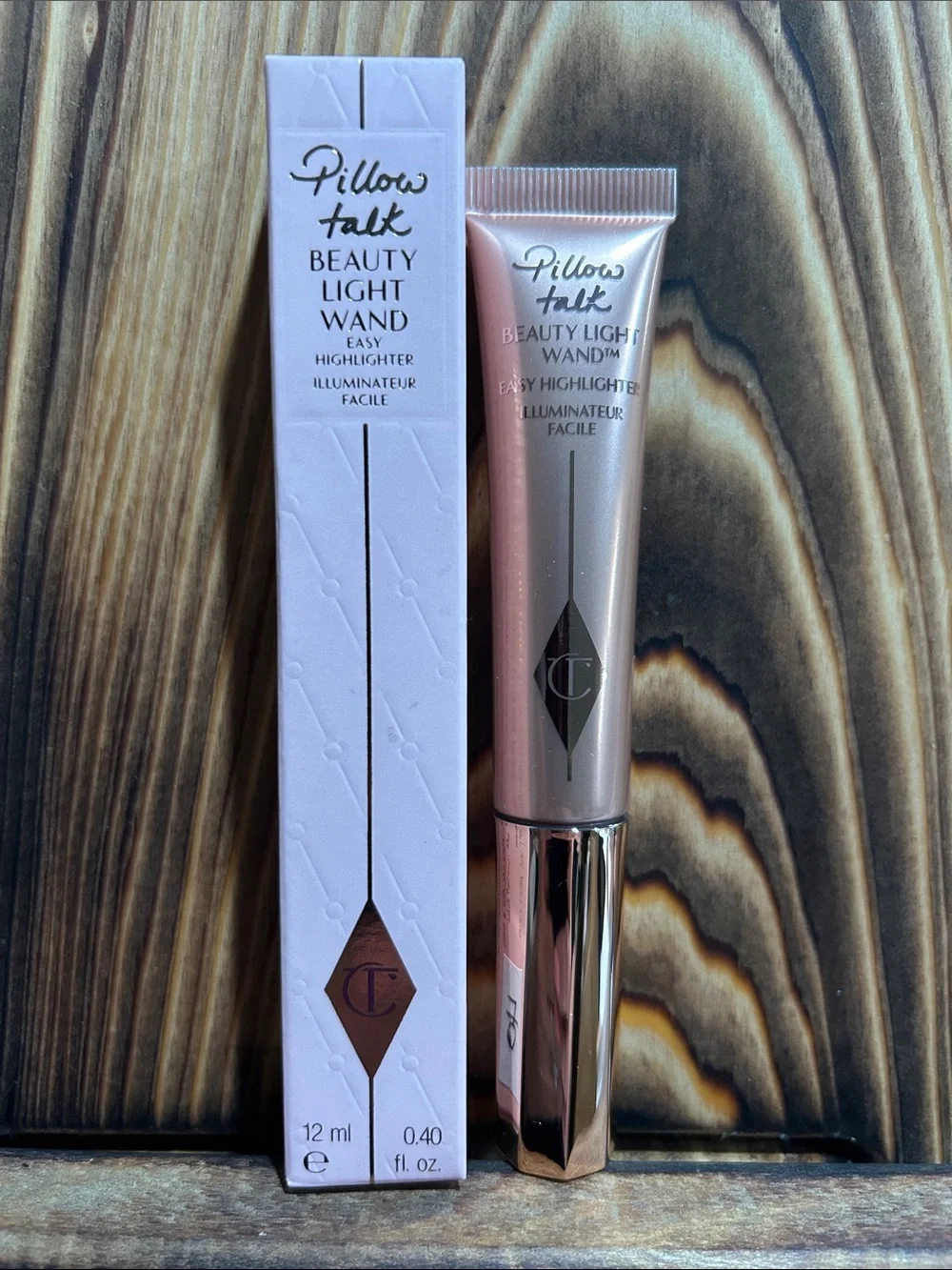 Charlotte Tilbury Pillow Talk Beauty Light Wand — Rose Gold Shimmer
